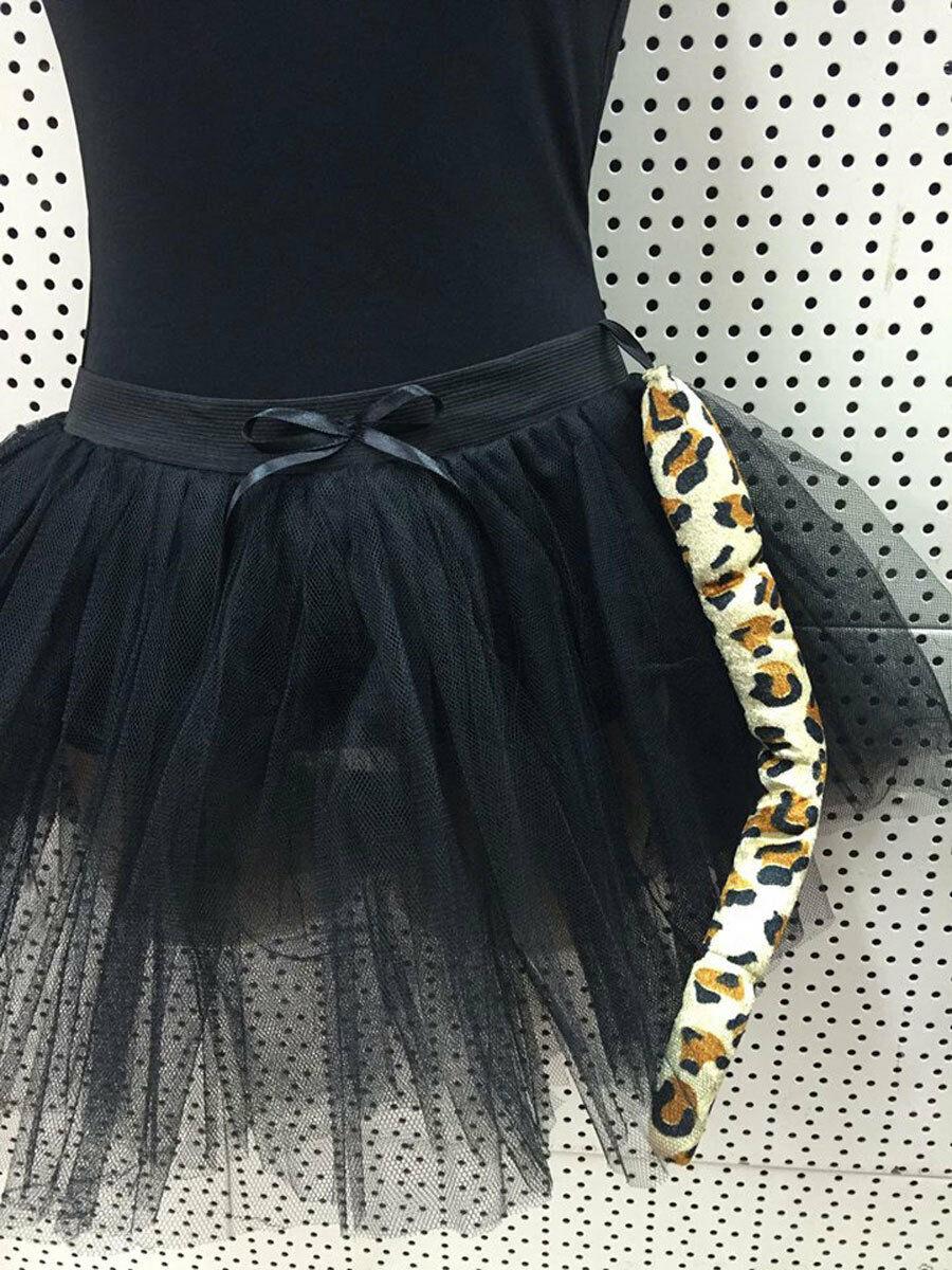Ladies Cat Women Fancy Dress Petticoat Tutu Skirt Vest Headband Bow Tie Tail Set - Labreeze