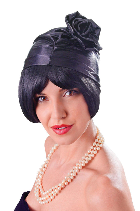 Ladies Girls 20’s Cloche Hat Charleston Fancy Dress Party Costume Accessory - Labreeze