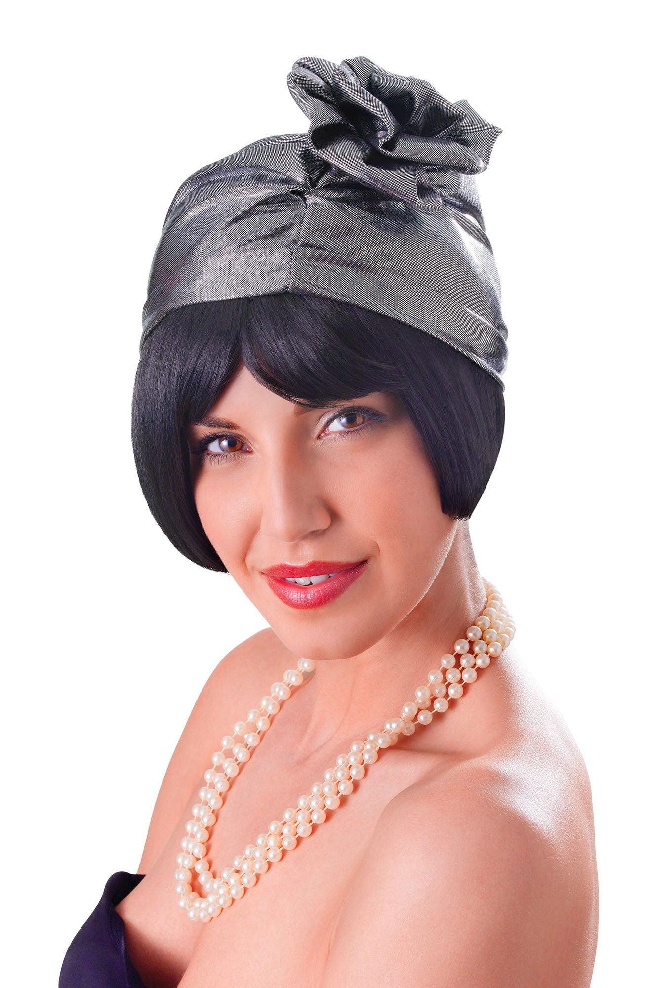 Ladies Girls 20’s Cloche Hat Charleston Fancy Dress Party Costume Accessory - Labreeze