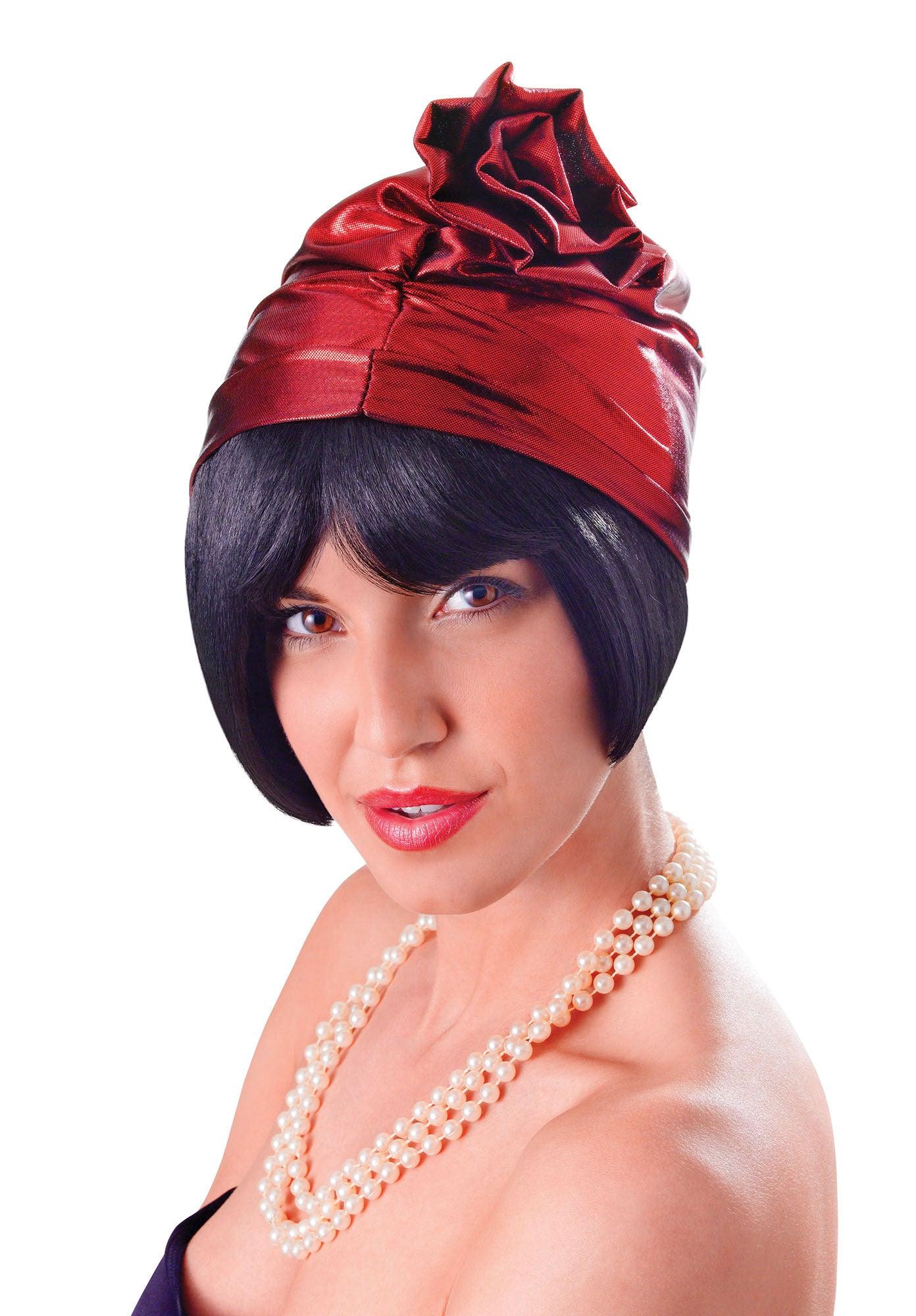 Ladies Girls 20’s Cloche Hat Charleston Fancy Dress Party Costume Accessory - Labreeze