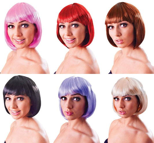 Ladies Glamour Elegant Bob Wig Short Fancy Outfit Accessory - Labreeze