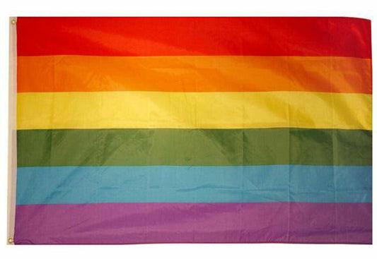 Large LGBT Rainbow Gay Pride Festival Diversity Polyester Flag Party Decorations - Labreeze