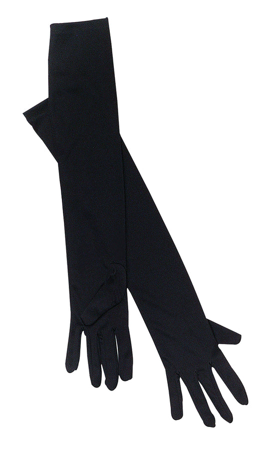 Long Opera Gloves Black - Labreeze