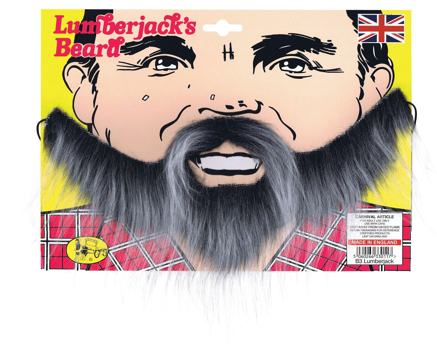 Lumberjack Beard Grey - Labreeze