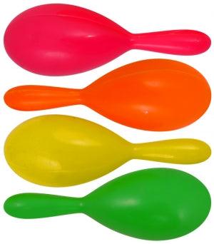 Maracas 19cm 4 Assorted Colors (Pack of 12) - Labreeze