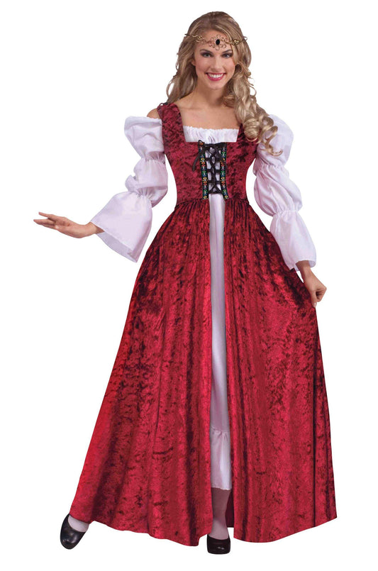 Medieval Lace Up Gown - Labreeze