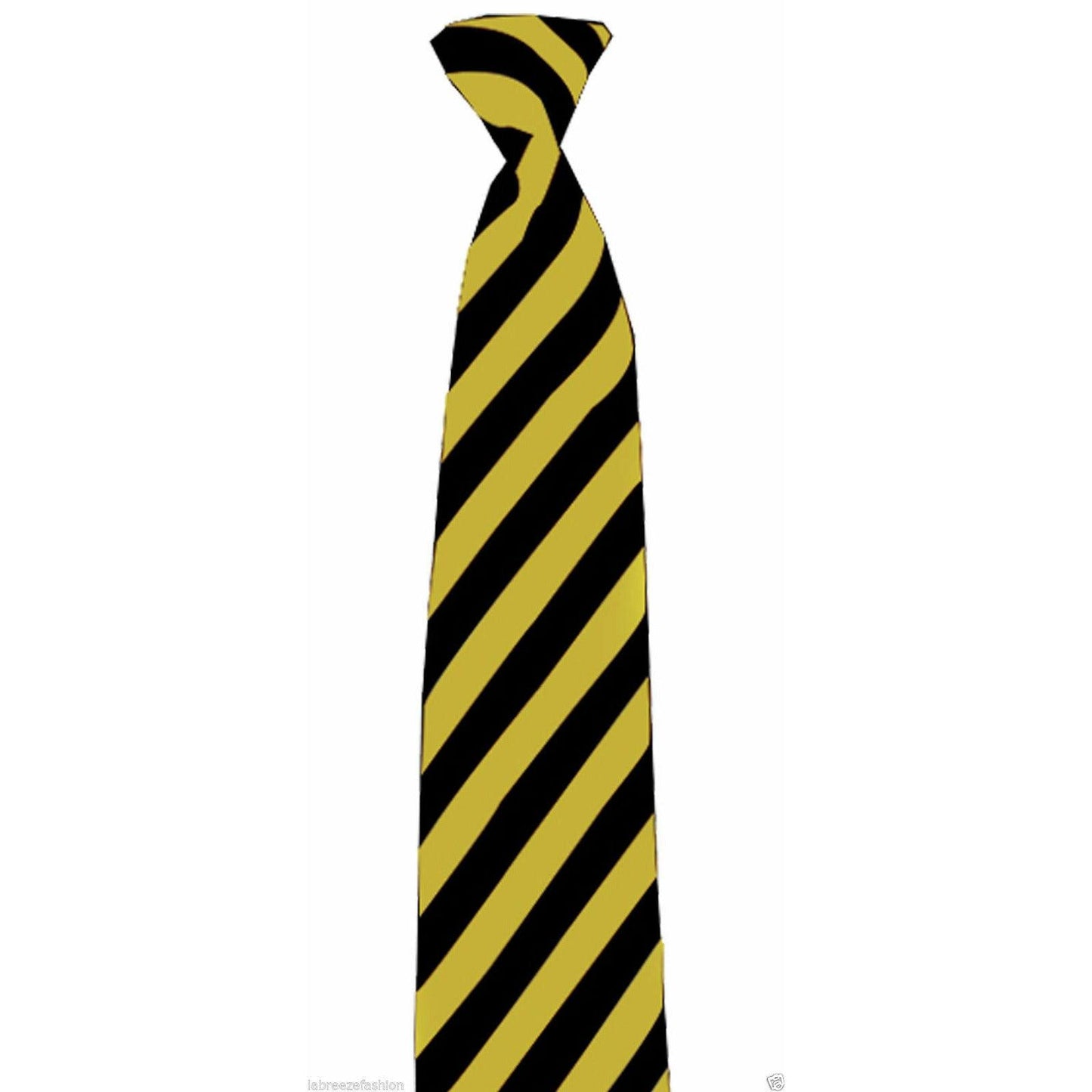 Men’s Solid Color stripped & Stripe Satin Slim Skinny Tie Necktie - Labreeze