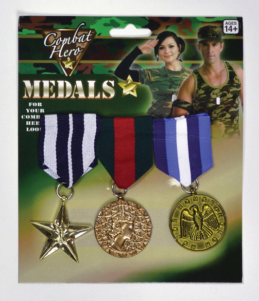 Military Medals (3 Pieces) - Labreeze