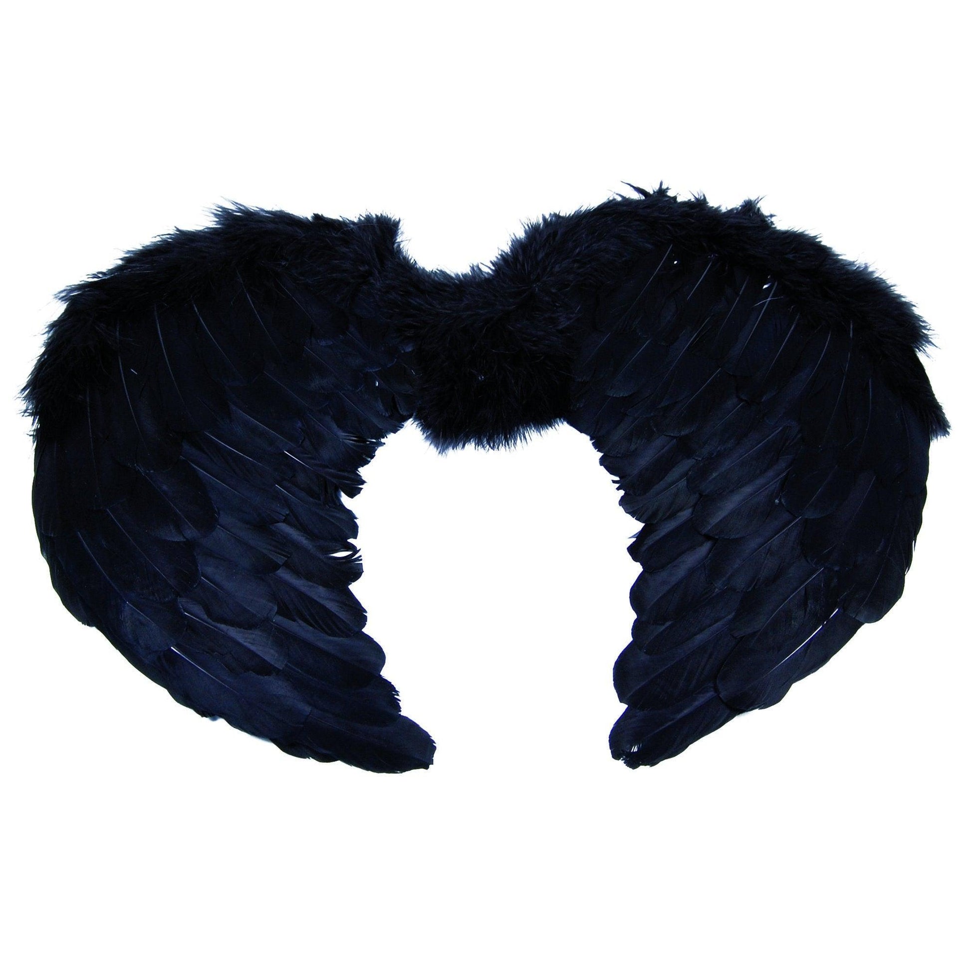 Mini Black NEW Halloween Halloween Feather Wings - Labreeze