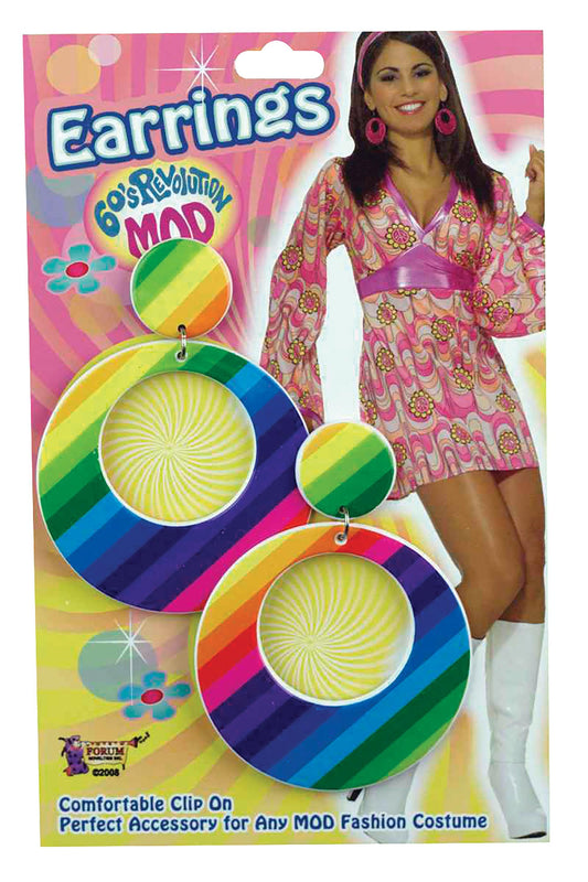 Mod Earrings Rainbow - Labreeze