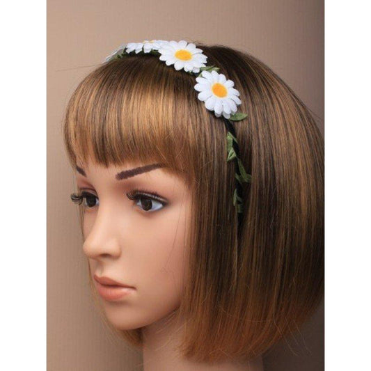 Narrow black ribbon wrapped metal aliceband - Labreeze