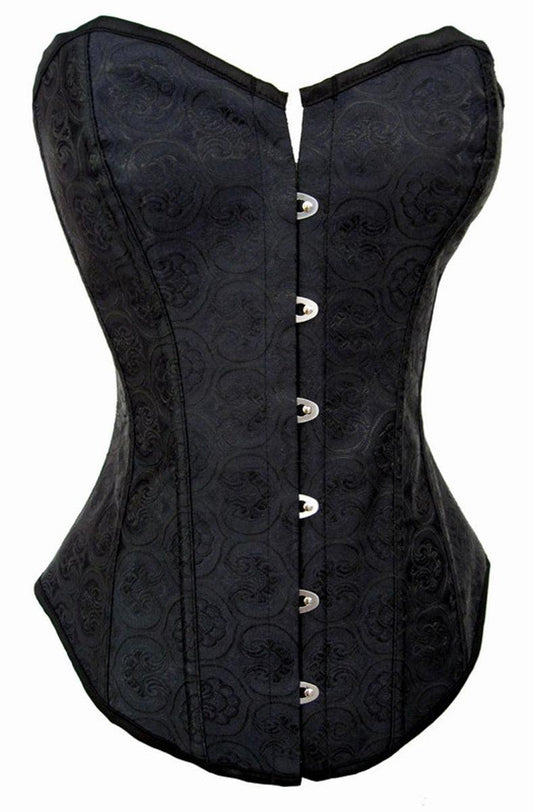 Over bust Classic Printing Hot Sexy Corset - Labreeze