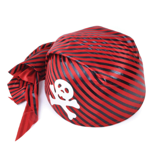 Pirate Skull Hat Red/Black - Labreeze