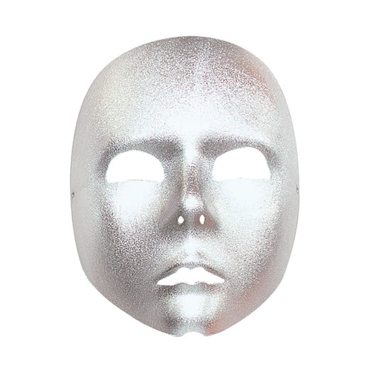 Plain Silver Face Mask - Labreeze