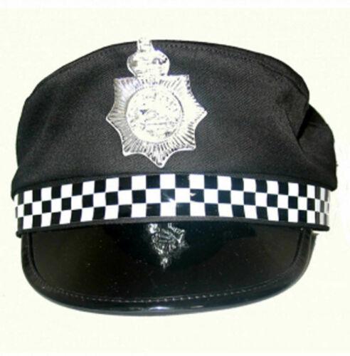 Policeman Women Officer Hat Glasses Handcuff Braces Tie Fancy Dress Costume - Labreeze