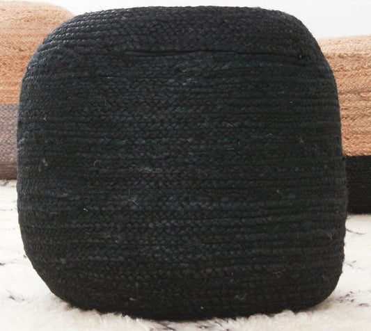 Pouf Hand designed JUTE home decor item - Labreeze