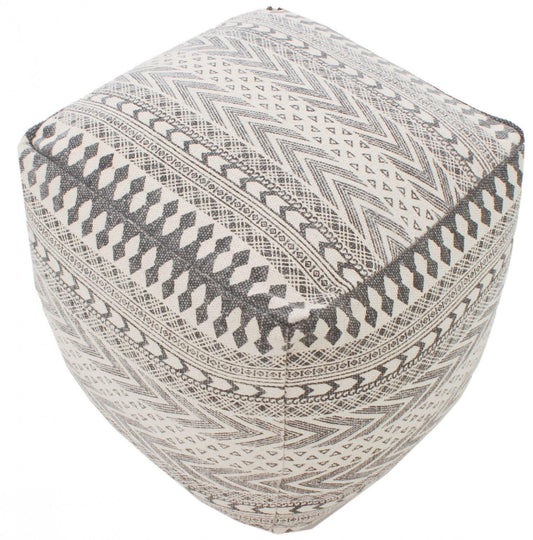 Pouf Moroccan hand designed leather pouf (MARRAKECH) - Labreeze