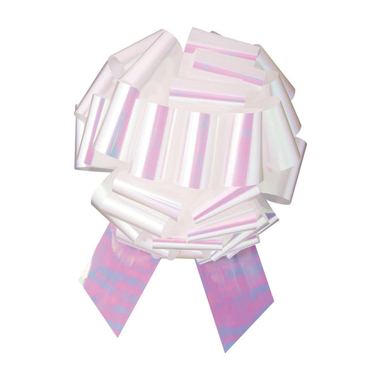 Pull Bow White Iridescent - Labreeze