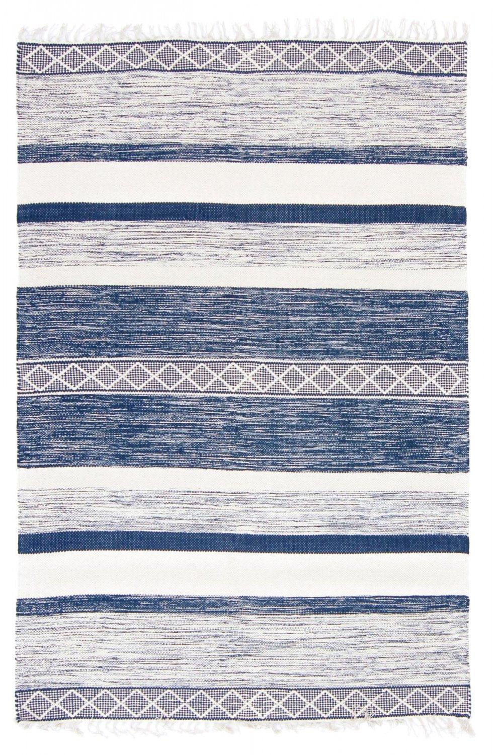 Rag hand made rug Nikita (BLUE) light - Labreeze