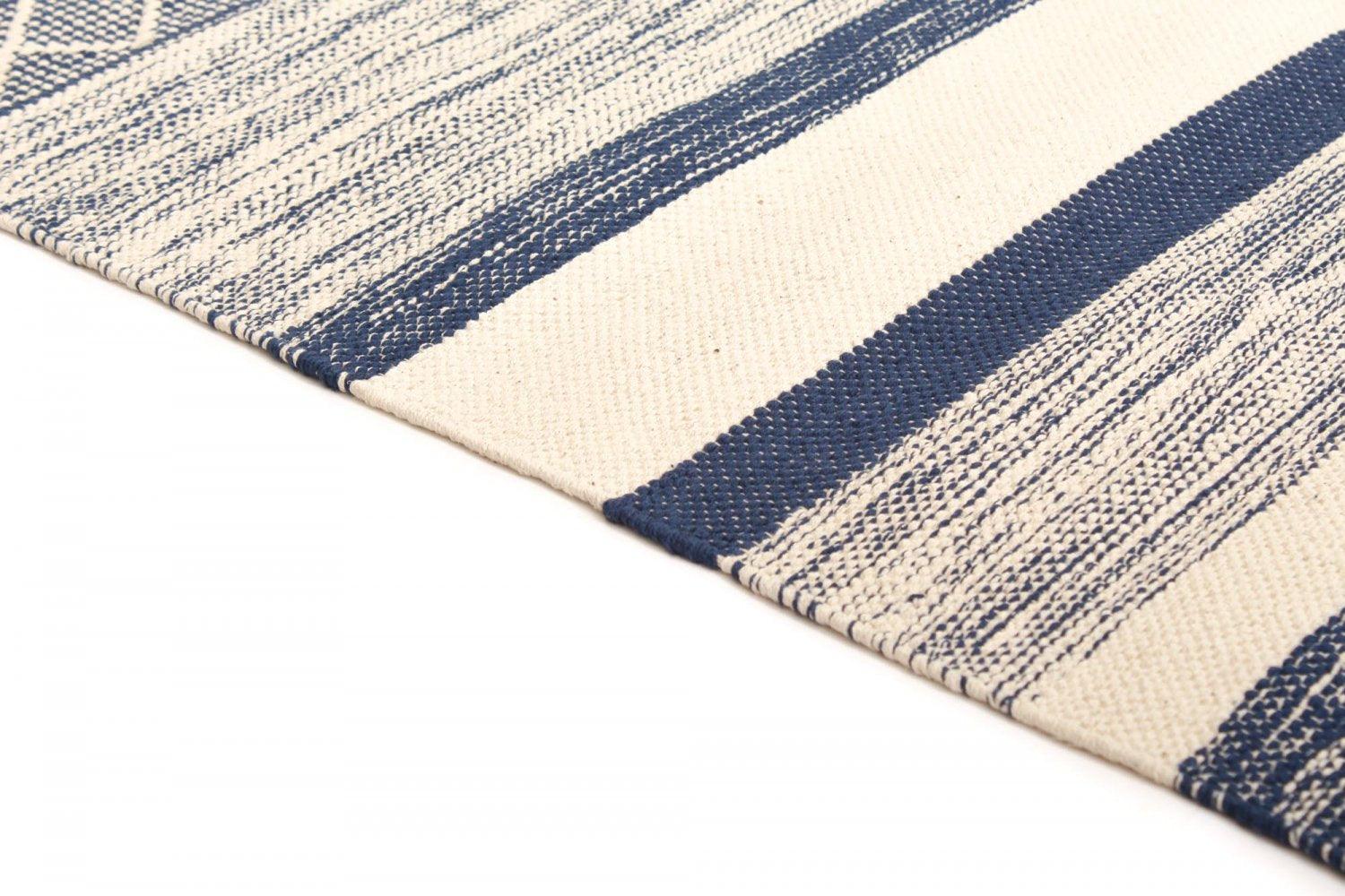 Rag hand made rug Nikita (BLUE) light - Labreeze