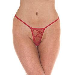 Red Slight One Size Panties - Labreeze