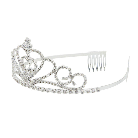 Rhinestone Tiara Large - Labreeze