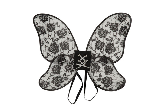 Rose Wing Black/Glitter - Labreeze