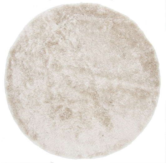 Round rug Janjira (OFF WHITE) for comfy living room - Labreeze