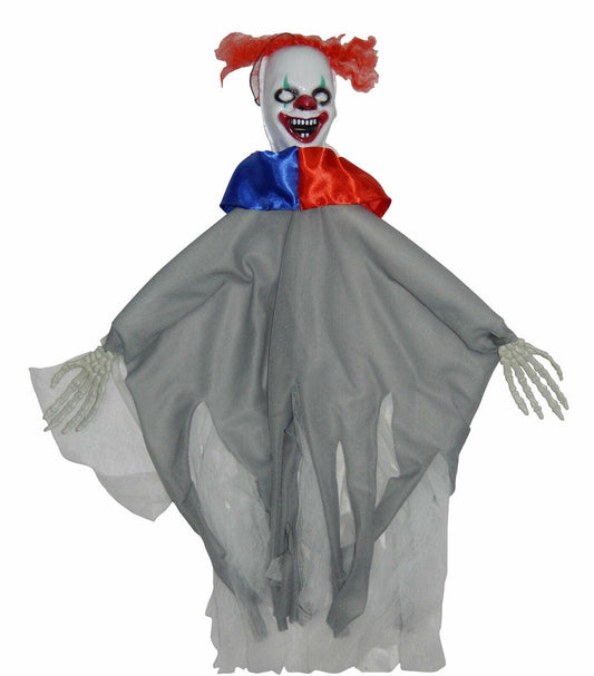 Scary Clown Decoration 90 cm Halloween Horror Spooky Party Hanging Prop - Labreeze