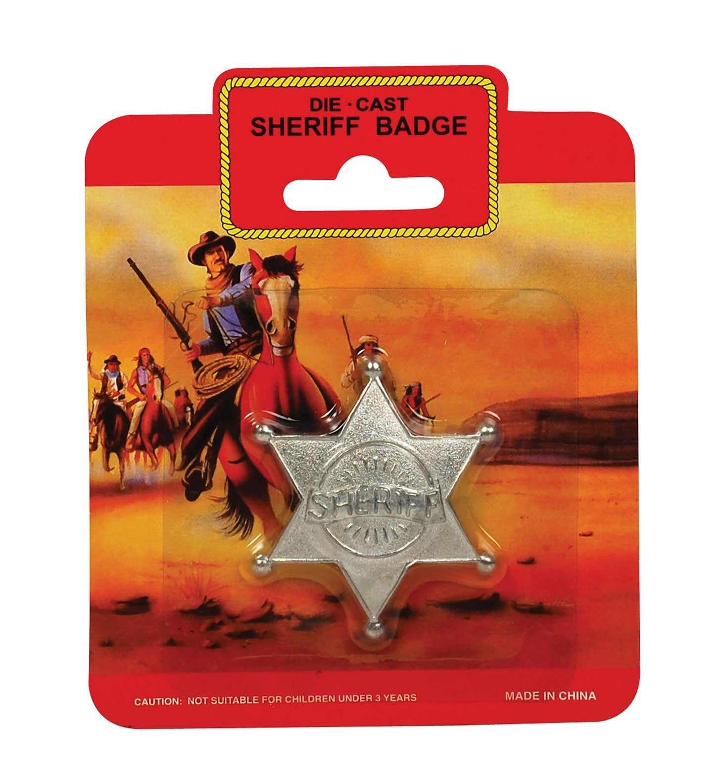 Sheriff Badge Metal - Labreeze