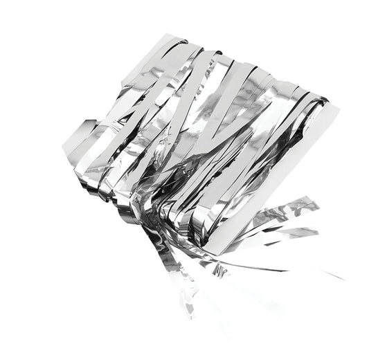 Silver Tinsel Curtain - Labreeze