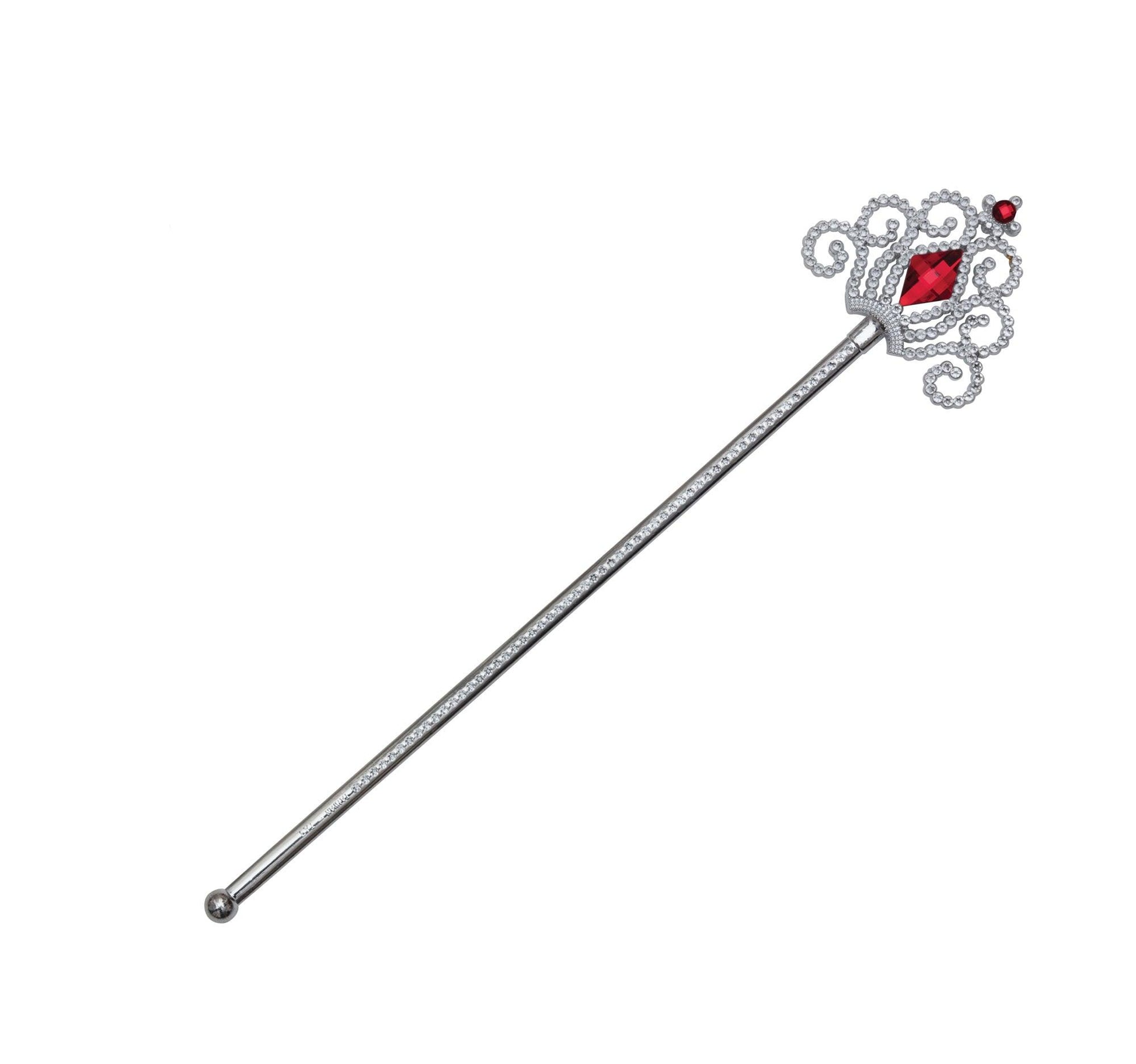 Silver Wand with Red Stones - Labreeze
