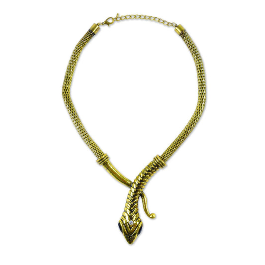 Snake Necklace Fancy Dress item for horror and halloween - Labreeze