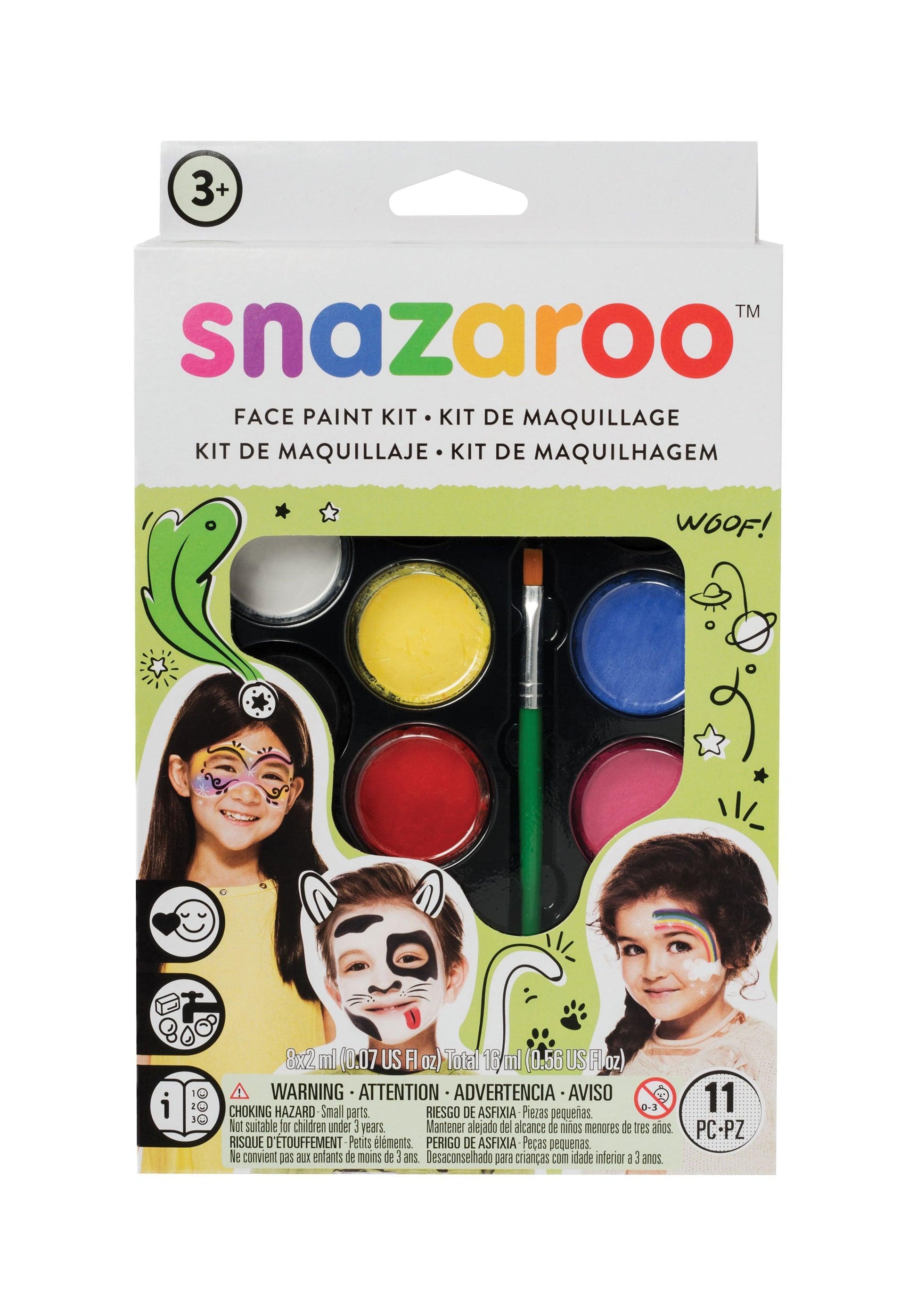 Snazaroo Face Painting Kit (Unisex) - Labreeze