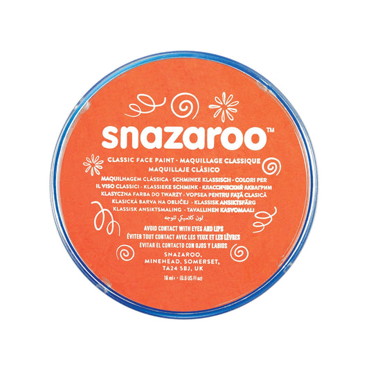 Snazaroo Tub Orange - Labreeze