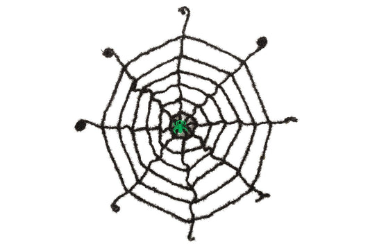 Spiderweb Black with Glow Spider - Labreeze