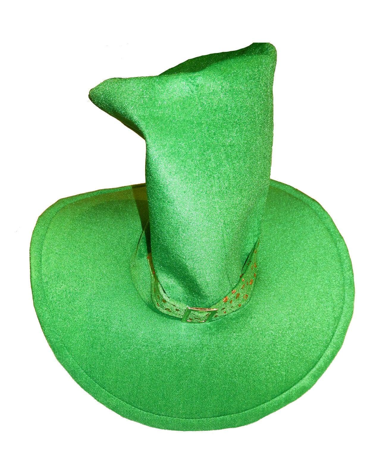 St Patrick’s Day Mega Green Top Hat Adults Unisex Fancy Dress Accessory - Labreeze