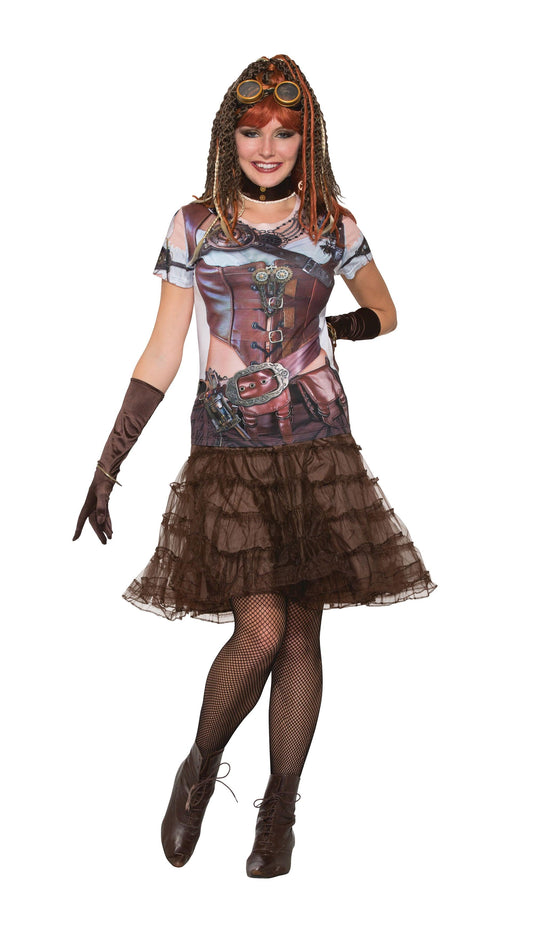 Steampunk Gal 3D T-Shirt - Labreeze