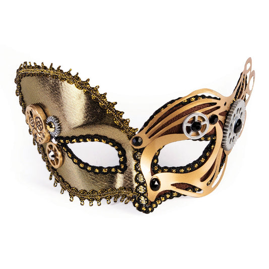 Steampunk Metallic Mask - Labreeze