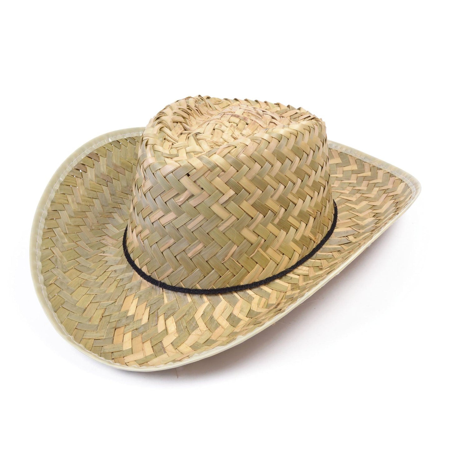 Straw Stetson Wild West Cowboy Farmer Fancy Dress Cosplay Hat - Labreeze