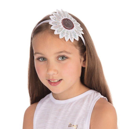 Sunflower Headband White - Labreeze
