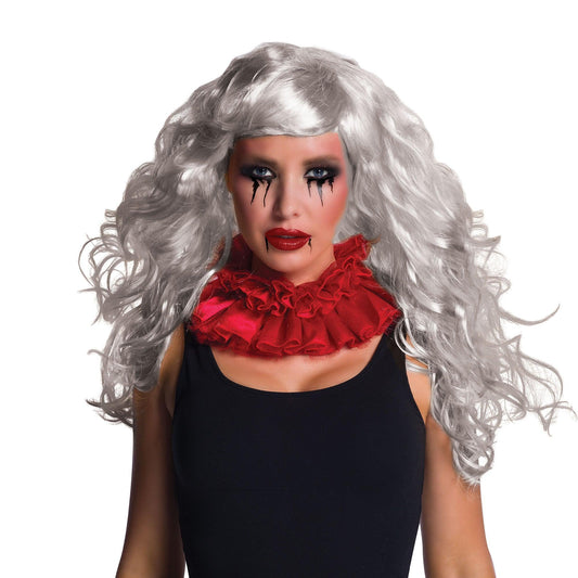 Temptress Gothic Silver Grey Wig - Labreeze