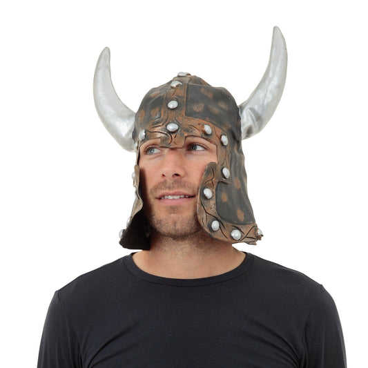 Warrior Style Helmet &amp; Horns (Rubber) - Labreeze