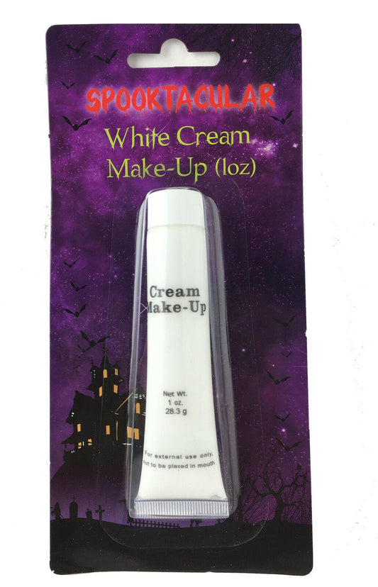 White Cream Face Paint Zombie Ghost Vampire Halloween Party Make Up - Labreeze