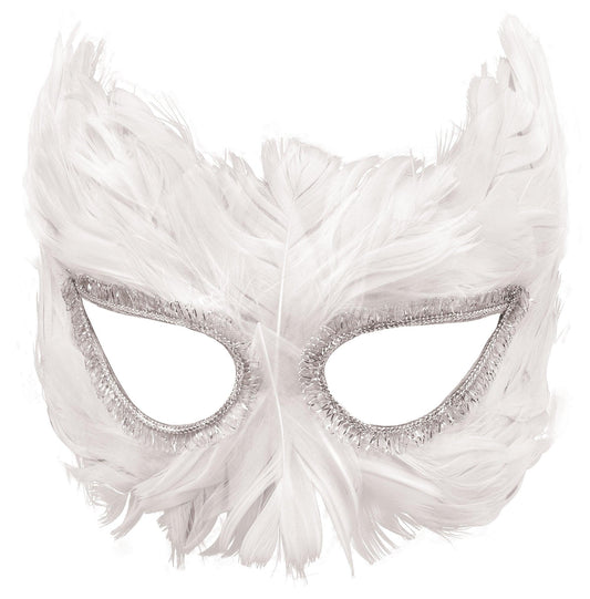 White Feather Mask - Labreeze