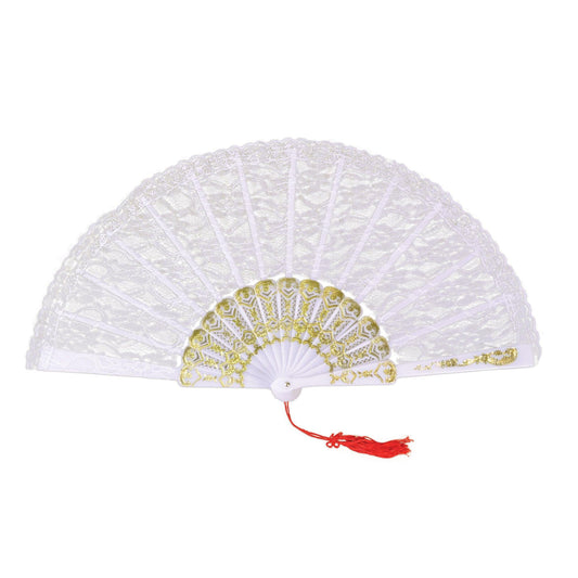 White Lace Fan - Labreeze