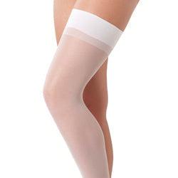 White Stretchy Hosiery - Labreeze