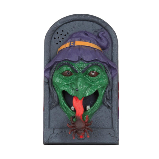 Witch Doorbell with Moving Tongue - Labreeze