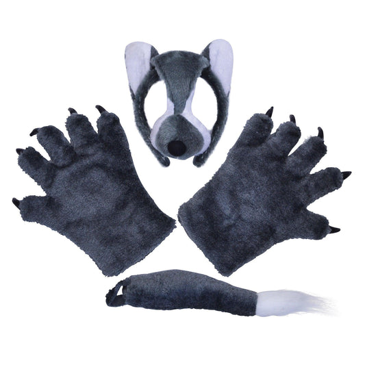 Wolf Dressing Up Set - Kids Accessory - One Size - Labreeze