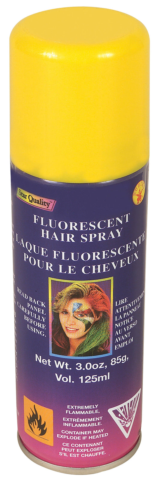 Yellow Fluorescent Hairspray - Labreeze